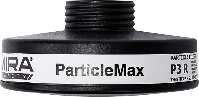 MIRA Safety - Single 40mm Gas Mask Filter - Air Respirator Filters - 20 Year Shelf Life