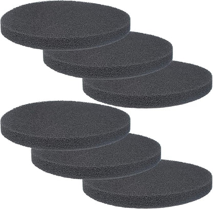 Fx4 Carbon Filter Pads Compatible with Fluval FX4 FX5 / FX6 Canister Filter,Replacement Carbon Impregnated Foam Pads Aquarium Filter Media Pack of 6
