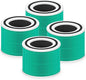 Core 300 Toxin Absorber Replacement Filter for LEVOIT Core 300, Core 300S and Core 300-P Air Purifier, 3-in-1 H13 True HEPA Filter Replacement, Compared to Part # Core 300-RF-TX, 4 Pack, Green