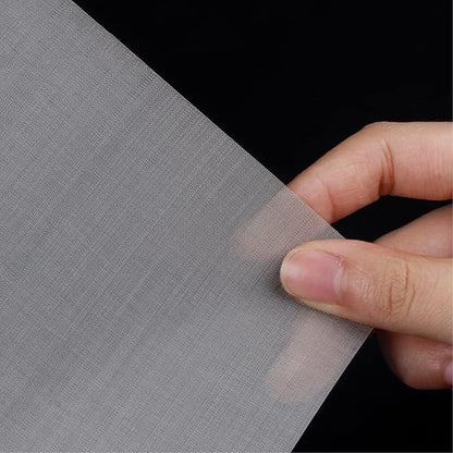 100 Mesh Stainless Steel Woven Wire, 0.18mm Fine Hole Screen Roll, Rust-Resistant Metal Mesh, for Ventilation Filters, Kitchen Cabinets, Garden Protection, Insect Screens