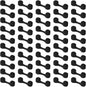 50Pcs Nose Plug Filter, Disposable Nose Filter Sponge Dust Filters for Allergies and Dust for Women Men Sunless Spray Tanning Outdoor DustConstruction Areas (Black)