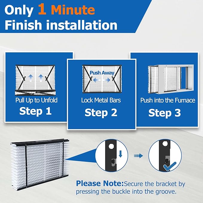 213 Replacement Filter Compatible with AprilAire Whole House Air Purifier 1210, 1620, 2210, 2216, 3210, 4200 Furnace Air Purifier, MERV 13 Filters, Size: 20x25x4, 2 Pack