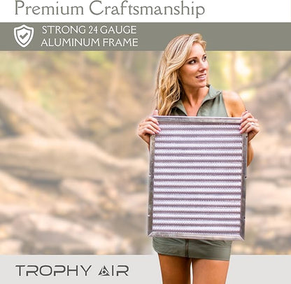 | Merv 8 | Washable & Reusuable AC/Furnace Filter | Lifetime HVAC & Furnace Air Filter | Washable | Superior particle-holding Ability | Premium Quality Aluminum | 24x30x1