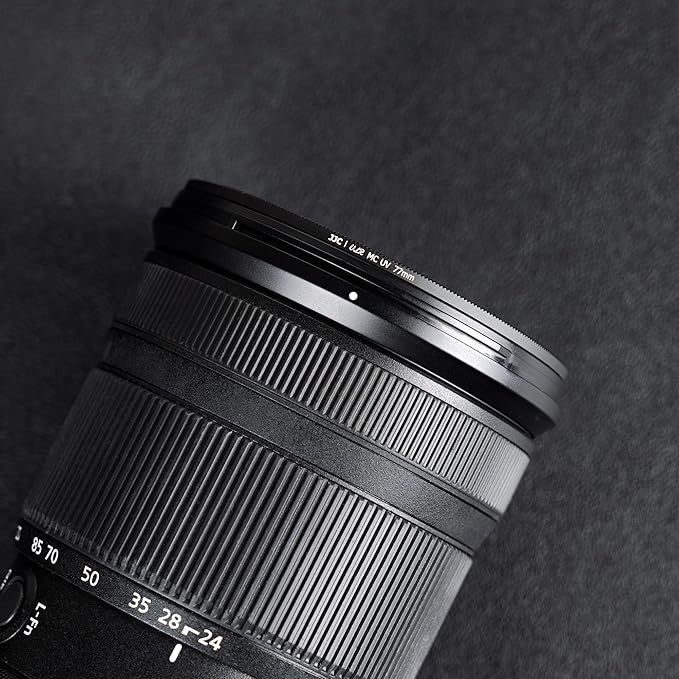 JJC 49mm Ultra Low Reflectivity UV Lens Protection Filter with 44 Multi-Coated, Waterproof Oil-Proof Scratch Resistant HD Camera Lens Filter