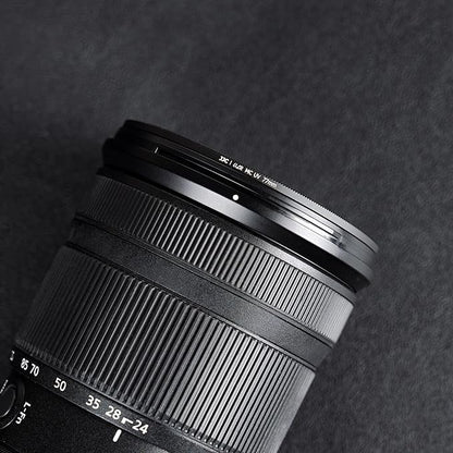 JJC 49mm Ultra Low Reflectivity UV Lens Protection Filter with 44 Multi-Coated, Waterproof Oil-Proof Scratch Resistant HD Camera Lens Filter