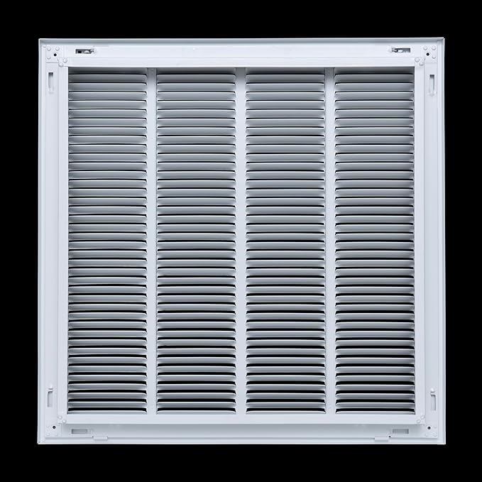 HVAC Premium 36 x 28 Duct Opening Steel Return Air Filter Grille, for 1-inch Filter, Removable Door, Flat Stamped HVAC Vent Cover Grille, Outer Dimensions 38.5 x 30.5