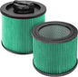 Fette Filter - DXVC4003 Premium HEPA Cartridge Filter Replacement Compatible with DeWalt DXV04T DXV05P DXV05S DXV08S DXV06G for 4 Gallon Wet Dry Vacuum - Pack of 2