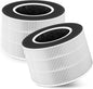 2 Packs TD-1500 Replacement Filters Compatible with Tredy TD-1500 TD-1500BM Air Cleaner Purifier, 4 Stages Filtration of Premium Filter and Activated Carbon Filter
