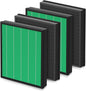 300/300S Replacement Filter for Coway AIRMEGA Max2 300/300S Combined with Activated Carbon 2-in-1 Filter, AP-1515-FP