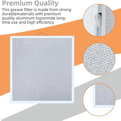 99010316 Range Hood Grease Vent Filter 11 1/4" x 11 3/4" for Broan Range Hoods, Replacement Model WA65AF, NTK7450000, 990721400A,S99010316-2 Pack