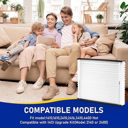 2Pack 210 Replacement Filter Compatible with Aprilaire Size: 20x25x4 MERV 13 Whole House Air Purifiers model:1210, 1620, 2210, 2216, 3210, 4200.Not fit for 1213 UPGRADE KIT(MODEL 2120 OR 2200)