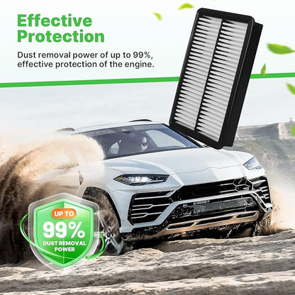 Engine+Cabin Air Filters Fit 2020 2021 2022 2023 2024 2025 2026 Hyundai Palisade 3.8L Gas Engine Air Filter Replacement AC Filter Automotive Accessories CA11943 97133-S8000 HAC-46207LB