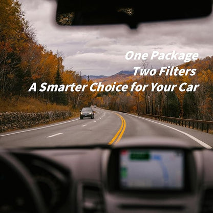 Cabin & Engine Air Filter Kit for 2019-2025 Chevrolet Silverado 1500, 2500HD, 3500HD, Suburban, Tahoe, GMC Sierra 1500, 2500HD, 3500HD, Yukon, 2021-2025 Cadillac Escalade