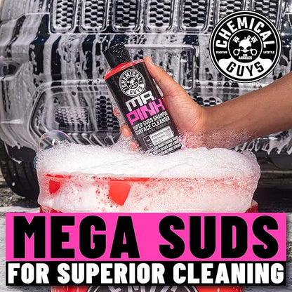Chemical Guys HOL123 Car Cleaning Kit for Interior & Exterior, 14 Items Including (7) 16 oz Chemicals