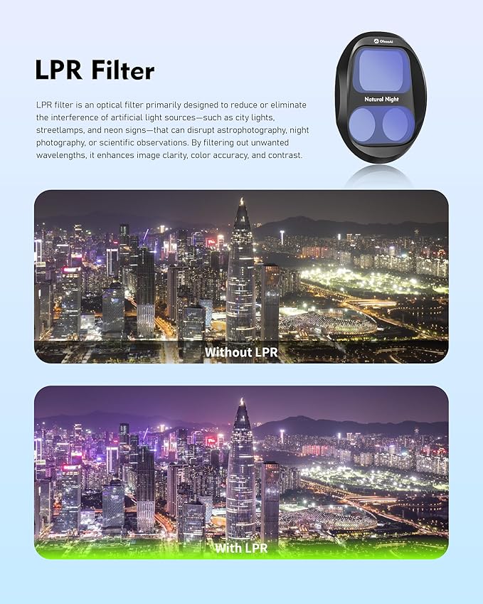 CPL Filter for DJI Mavic 4 Pro, Circular Polarizer Lens Eliminates Glare & Reflections from Water/Glass, Enhances Color Saturation for Sky & Landscape, HD Multi-Coated Glass