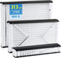 2 Pack 313 Replacement Air Filter, 20 x20 x4 Inches, MERV 13 Furnace, Compatible with AprilAire 1310, 2310, 3310, 4300 Whole House Air Purifier