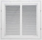 Venti Air 14" X 14" Steel Return Air Filter Grille - Removable Face/Door for 1 inch filters - HVAC Duct Cover Grill (2-3 Business Day Delivery) [Outer Dimension: 16.5"W X 16.5" H]