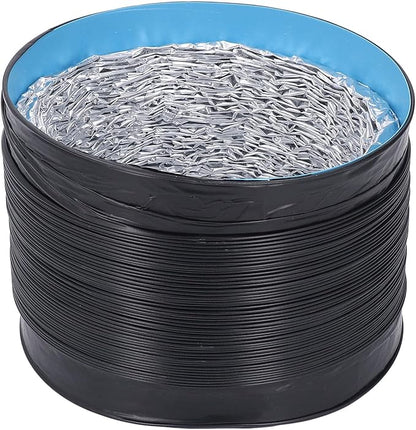 CHICIRIS dryer vent hose 6.56ft, Aluminum Flexible Ducting Ventilation Hose with 3 Layers, Noise Reduction, Efficient Airflow,dryer vent cleaning kit, for HVAC, Kitchen, Greenhouse