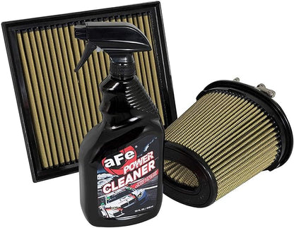 aFe Power Air Filter Cleaner: 32oz Spray Bottle, Restores Oiled Engine Air Filter Performance, #90-10201