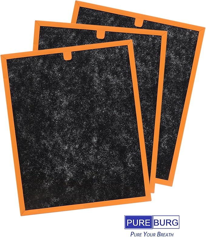 PUREBURG PR50 Replacement Filter Pack Compatible with Brondell REVIVE PR50-W PR50-B Air Purifier & Humidifier 2-IN-1, Complete Pack (All in 1)
