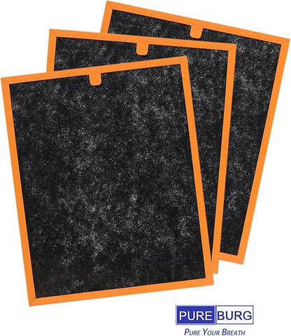 PUREBURG PR50 Replacement Filter Pack Compatible with Brondell REVIVE PR50-W PR50-B Air Purifier & Humidifier 2-IN-1, Complete Pack (All in 1)