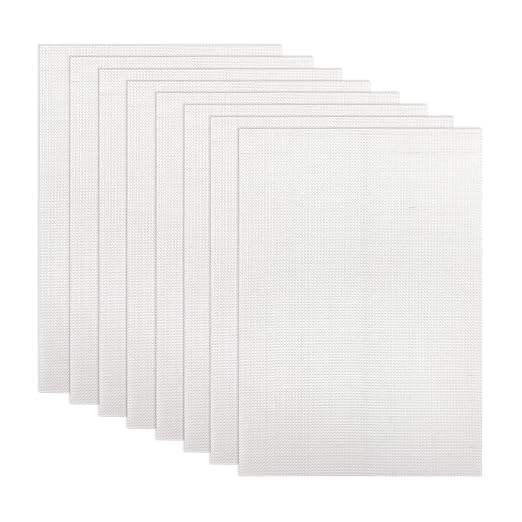8 Pack 6×8 Inch Wire Mesh Screen, 20 Mesh Stainless Steel Mesh, Durable and Rust Resistant Metal Mesh Screen for DIY Projects, Vent, Garden, Cage, Window Screen, Filter Mesh