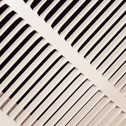 HVAC Premium 16 x 6 Duct Opening Steel Return Air Filter Grille, for 1-inch Filter, Removable Door, Flat Stamped HVAC Vent Cover Grille, Outer Dimensions 18.5 x 8.5