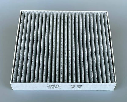 Cabin & Engine Air Filter Kit for Chevy Silverado 1500 GMC Sierra 1500 (2014-2018), Suburban Tahoe Yukon (2015-2020), Sierra 2500 3500 HD (2015-2019), 22808781 & 22845992 (Not for Diesel)