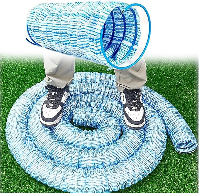 Commercial French Drain Pipe for Water Drainage, Construction Site/Sports Field Perforated Pipes & Weeping Tile, Dia 2in 3.9in 5.9in Wide Underground Drainage Systems(Dia 5cm/2in,Long 2m/6.6ft)