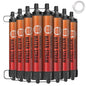 Straw Water Filter 8 Pack – Outdoor Camping & Hiking Survival Gear Kit for Family Use, Ultra-Light Personal Filter Straws for Backpacking, Travel, Bug-Out Bags and Emergency Preparedness