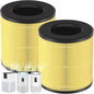 B-D02L/M05 Replacement Filter Compatible with MOOKA B-D02L & M05 Air Purifier, for VEWIOR B-D02U, for KOIOS B-D02L, H13 HEPA Filter, 2 Pack Pet Care Filter