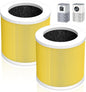 2 Pack A1 Filter Compatible with VEWIOR Air purifi-er HQSC-50, HQKJ-80, A1, AMEIFU AP01W, KOIOS HQKJ-50 Tailulu PUR0003, Efficient Filter for VEWIOR A1 Air purifi-er