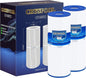 Cryspool® 04072 Filter Compatible with PRB25-IN Hot Tub Filter, C-4326, FC-2375, 3005845, R172327, R173429, 33521, 25392, 817-2500, 5X13 Drop in Spa Filter, 2 Pack
