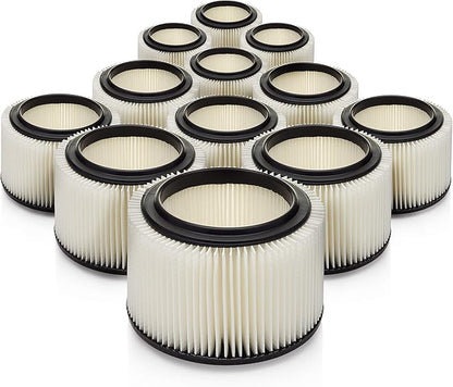 Craftsman 3 & 4 gal. Replacement Filter by Kopach, 12 Pack, Deluxe Fine Particle Filter