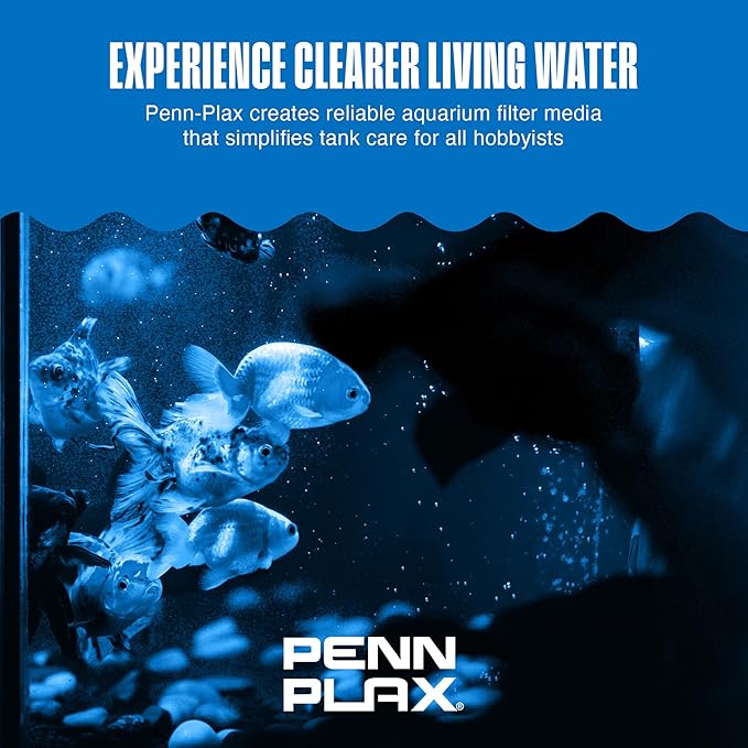 Penn-Plax Cascade 600 Filter Replacement Carbon Cartridges (2 Pack) – Provides Chemical Filtration for Freshwater and Saltwater Aquariums