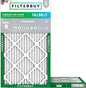 Filterbuy 14x36x1 Air Filter MERV 8 Essential Dust & Allergy Defense (2-Pack), Electrostatic Pleated HVAC AC Furnace Filters Replacement, Made in USA (Actual Size: 13.50 x 35.50 x 0.75)