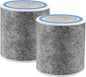 2 Pack HP102 Filter Replacement, Compatible with Shark HP102 & HP102PET & HC452 & HP132 & HC450 & HC451 & HC455, True HEPA for 99.97% of Particles, Compare Part #HE1FKPET, HE1FKBAS