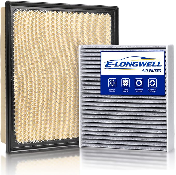 Cabin & Engine Air Filter Kit for 2016-2023 Tacoma 3.5L(Gas)