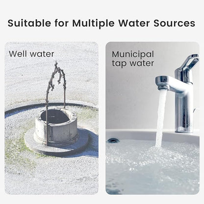 Waterdrop Whole House Water Filter, Carbon Filter, Reduce Iron & Manganese Filter Cartridge, Replacement for, Any 20" x 2.5" System, 5 Micron, 2 Pack