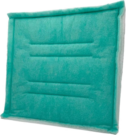 Spray Booth Intake Tacky Filter Panel, Internal Frame (20/case, 24" x 24")