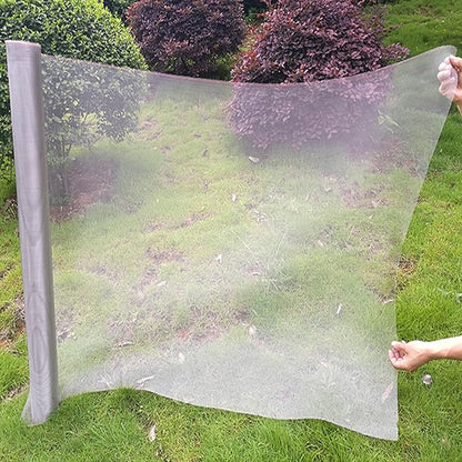 Chicken Wire,Industrial Mesh, 39.3 Ft (W) X19.6 (L) Easy to Cut Fine Screen for Filter Filtration Cloth Vent Insect Net,Silver,30mesh