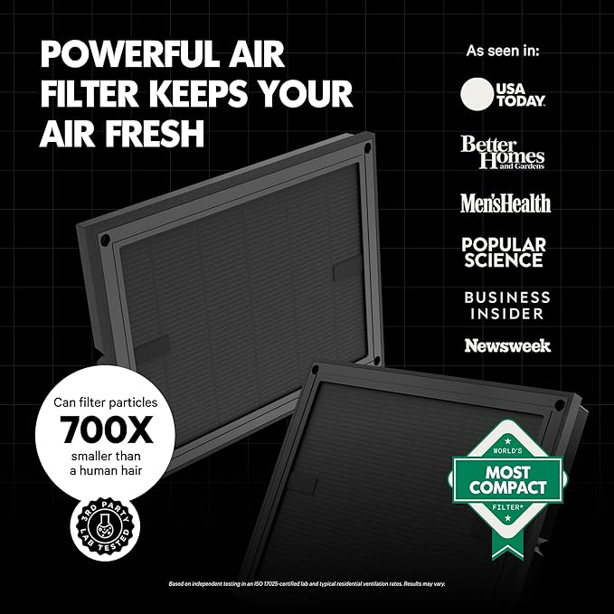 PuroAir 100i Replacement Filter - HEPA Filters up to 99.9% of Smoke, Pollen, Dust and Common Household Pollutants - HEPA Air Filter Replacement for PuroAir 100i Air Purifier