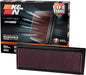 K&N High-Flow Original Lifetime Engine Air Filter: Increase Power: Premium, Washable: Compatible with Audi/Volkswagen: (See Product Description for Select Models) 33-2865