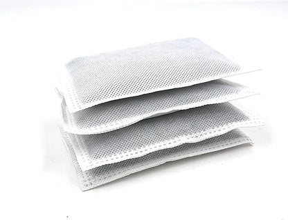 4 Pack Activated Charcoal Odor Absorbing Filter Refill Deodorizer Compatible with iTouchless Trash Cans 8 Gallon and Larger