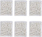 ALEGI Aquarium Premier Bulk Bio Ceramic Rings Filter Media for Fresh Water, Sea Water Fish Tank Canister Filter,Koi Fish Pond Reef Filter (6 lbs)