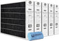 Lennox Healthy Climate Lennox X6675 20x25x5 Air Filter, Healthy Climate Carbon Clean Merv 16 Home Furnace Filter for HVAC system 5 Pack with Wholesalehome Cleaning Cloth