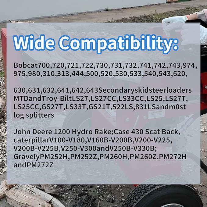 Log Splitter Hydraulic Oil Filter 723P0405 723-0405 120-818 6515541 Compatible with MTD Troy-Bilt LS27 LS27CC GS21T 522LS,Bobcat 700 720 721