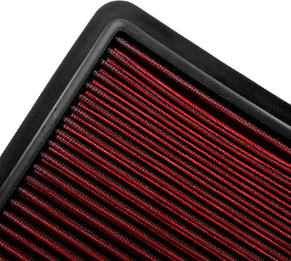 AO-2480 Air (Oiled) Filter Replace 33-2480,High Performance,Washable Compatible with 2010-2019 Mazda L4 2.0/2.3/2.5L (CX-5, 3, 6, Atenza, Biante, Premacy, Axela)