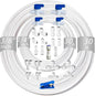 NSF 1/4" & 3/8" Water Line Tubing and Push Connect Fittings for Reverse Osmosis Water Filter RO fittings,25 pcs connetors+30 feet 1/4"(6.4mm) water tubing +30 feet 3/8"(9.5mm) water tubing.