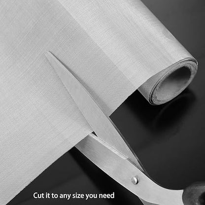 2 Packs 304 Stainless Steel Woven Wire 120 Mesh Fine Screen Mesh Steel Woven Mesh for Filter Mesh, Filtration Cloth, 11.8 x 39.3 Inch